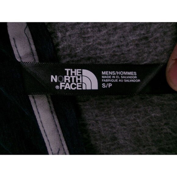 The North Face Shirt Mens S FlashDry Pocket Short Sleeve Navy Striped Tee - Picture 8 of 12